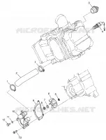 BOMBA DE AGUA Magnum 4X4 W97AC42A, Swedish Magnum 4X4 S97AC42E and Norwegian M (4940834083D002)