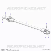 TREN, FRONT PROP SHAFT