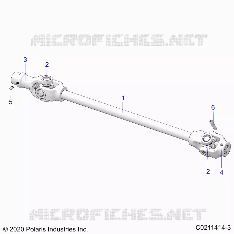 TREN, FRONT PROP SHAFT