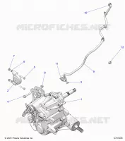 TREN, MAIN GEARCASE MOUNTING