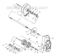 TREN ASSEMBLY LITE GT/0933133 and  STARLITE GT/0933127 (4923232323015A)