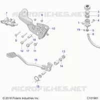 BRAKES, BRAKE PEDAL AND CILINDRO MAESTRO