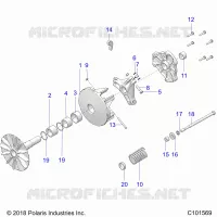 TREN, PRIMARY CLUTCH