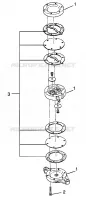 BOMBA DE COMBUSTIBLE Storm 0975782, Storm S.E. H975782, European Storm S.E. E975782, (4937823782D007)