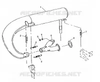 SISTEMA DE ESCAPE 500 INDY 0982764(A)(B) and EUROPEAN 500 INDY E982764A (4942104210C005)