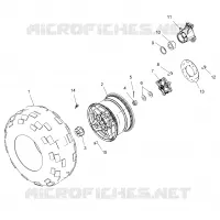 RUEDAS, REAR TIRE and FRENO DISC