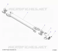 TREN, REAR PROP SHAFT