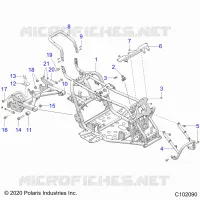 CHASSIS, BASTIDOR ASM AND SWINGARM