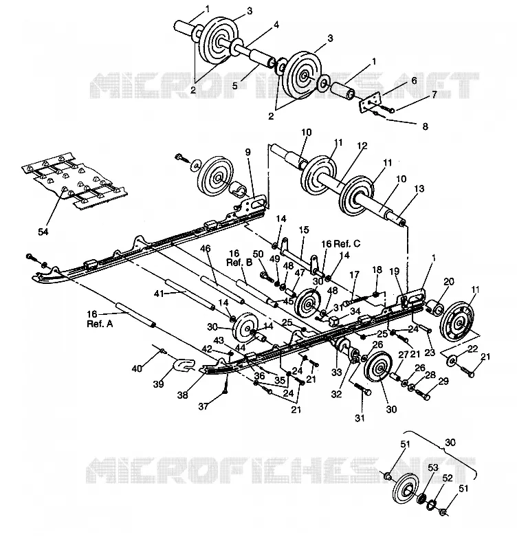 CONJUNTO DE SUSPENSIÓN WIDETRAK GT 0942061 (49261126110019)