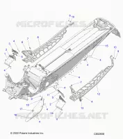 CHASSIS, PROTECCIÃ³N DEL EMBRAGUE, FOOTRESTS, AND RUNNINGBOARDS