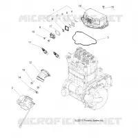 MOTOR, MONTAJE DEL CUERPO DEL ACELERADOR