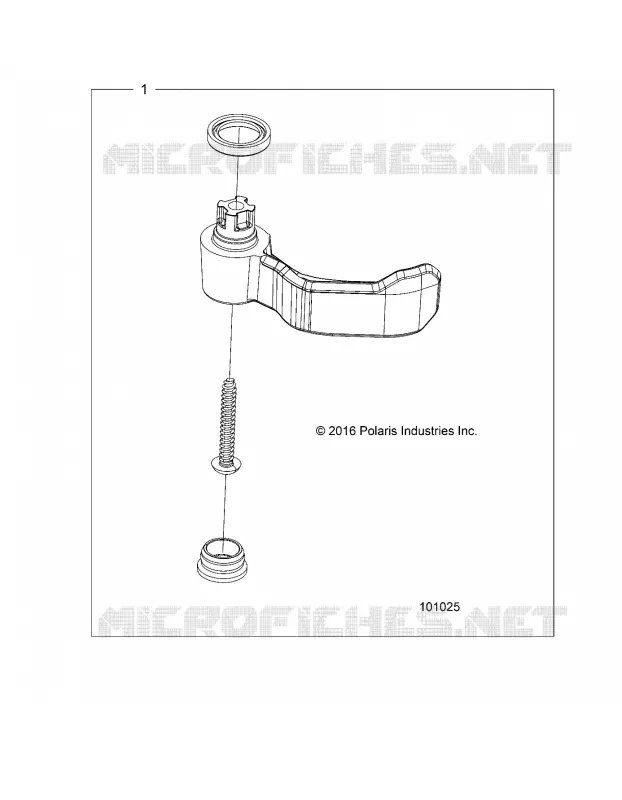 CONTROLS, ACELERADOR, THROTTLE LEVER KIT