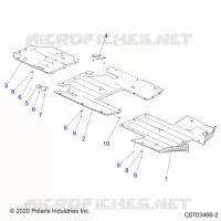 CHASSIS, ESQUÃD PLATES