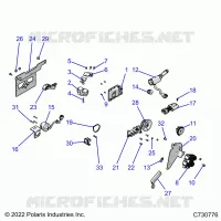 ELECTRICA, WIRE HARNESS, COMPONENTS, AND LICENSE PLATE