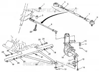 Wishbones XPRESS 300 W97CA28C and  XPRESS 400L W97CA38C (4939603960C003)