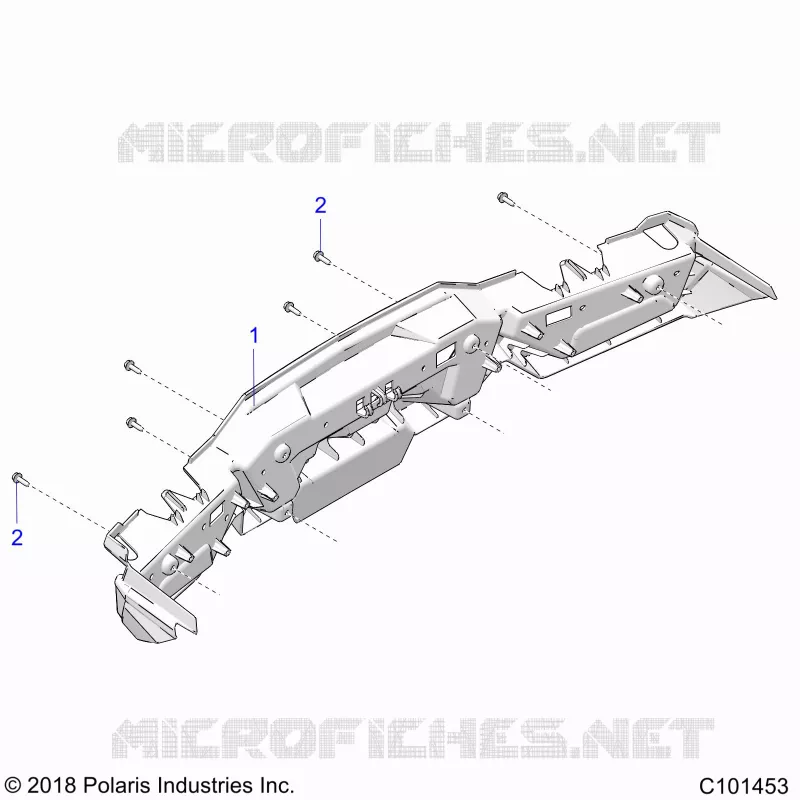 CARROCERÍA POSTERIOR BUMPER