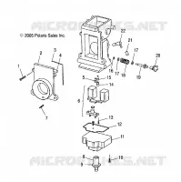 MOTOR, CARBURADOR, LOWER