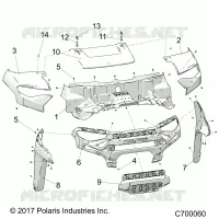 CAPUCHA AND FRONT FACIA
