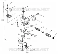 MONTAJE CILINDRO MAESTRO RXL 0940768 and RXL TOURING 0940869 (4925062506015A)