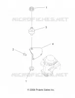 MOTOR, CARBURADOR BRACKET