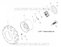 RUEDAS, FRONT TIRE and FRENO DISC
