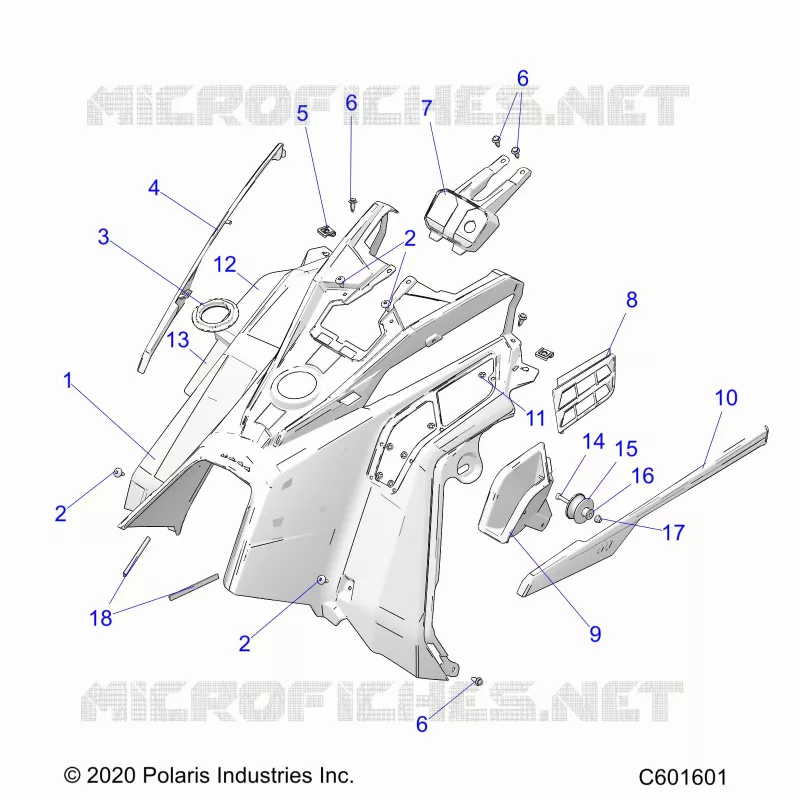 FAIRING MEDIO