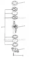 BOMBA DE COMBUSTIBLE Storm 0965782, Storm SKS 0965582,  Euro Storm E965782, Euro Storm (4931593159D008)