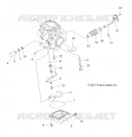 MOTOR, CARBURADOR, LOWER