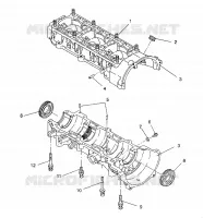 CAJA DEL CIGÜEÑAL ASSEMBLY XLT/0930767,XLT SP/0930667    XLT SKS/0930567 (4923012301032A)