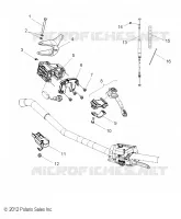 MOTOR, ACELERADOR CONTROL ASM.