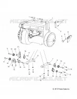 MOTOR, MOUNTING -S15CE5BSL/BEL (49SNOWMOTORMOUNT14550)