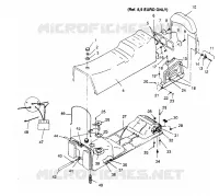 ASIENTO Y tanque de gas ASAMBLEA XLT TOURING 0952857 and  EUROPEAN XLT TOURING E9 (4929172917A008)