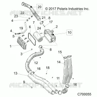 ENGINE, TOMA DE AIRE SYSTEM