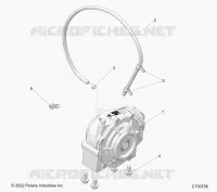 TREN, FRONT GEARCASE MOUNTING