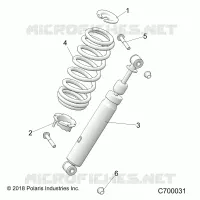 SUSPENSIÃ“N DELANTERA SHOCK MOUNTING