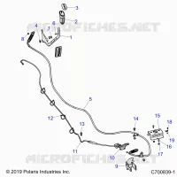 DRIVE TRAIN, SELECTOR DEL TREN AND THROTTLE CABLE