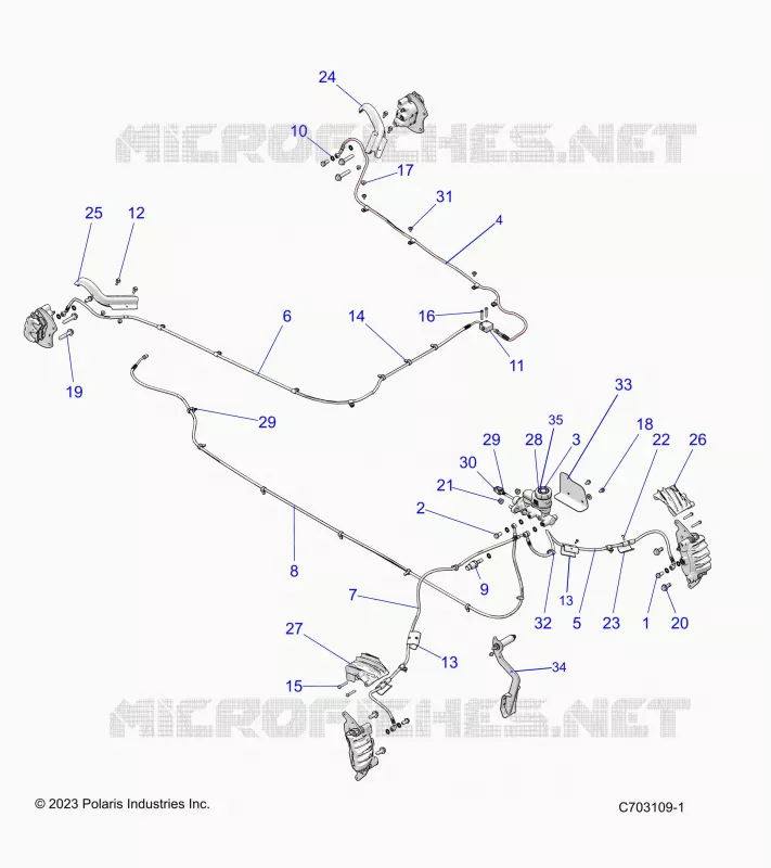 BRAKES, BRAKE LINES AND CILINDRO MAESTRO
