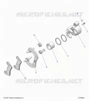 BRAKES, PINZA TRASERA