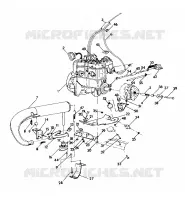 MONTAJE DEL MOTOR WideTrak (4921302130029A)