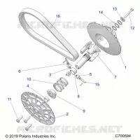 TREN, SECONDARY CLUTCH