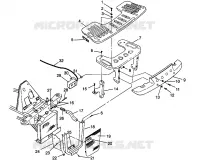 Portaequipajes delantero y Montaje TOPE SPORTSMAN 500 W969244 and SWEDISH SPORTSMAN (4936093609A010)