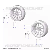 RUEDAS, FRONT AND REAR