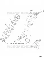 SUSPENSION, SHOCK TRASERO MOUNTING