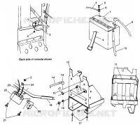 CAJA DE BATERIA CLASSIC TOURING 0973365 and EUROPEAN CLASSIC TOURING E973365 (4938493849C003)