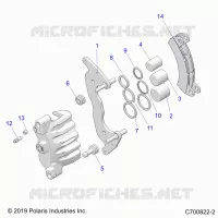 FRENO FRONTAL CALIPER