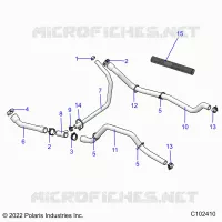 ENGINE, SISTEMA DE REFRIGERACIÃ“N, HOSES