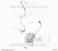TREN, FRONT GEARCASE MOUNTING