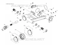 CHASIS, REAR brazo oscilante