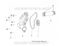 MOTOR, WATERPUMP IMPELLER AND COVER