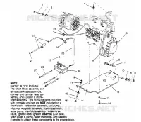 MONTAJE DEL MOTOR  TRAIL 0952761, TRAIL DELUXE 0952262,   and EUROPEAN TRAIL (4928862886C009)